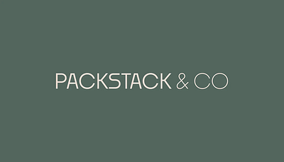 PackStack & Co | Brand Identity brand identity branding graphic design packaging