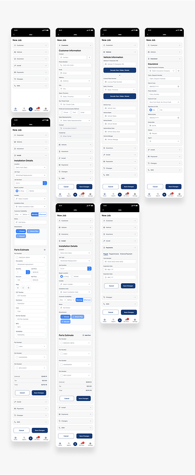 Saas CRM System | Mobile and Desktop crm system desktop design figma interaction design mobile app design saas ui user experience user interface ux uxui