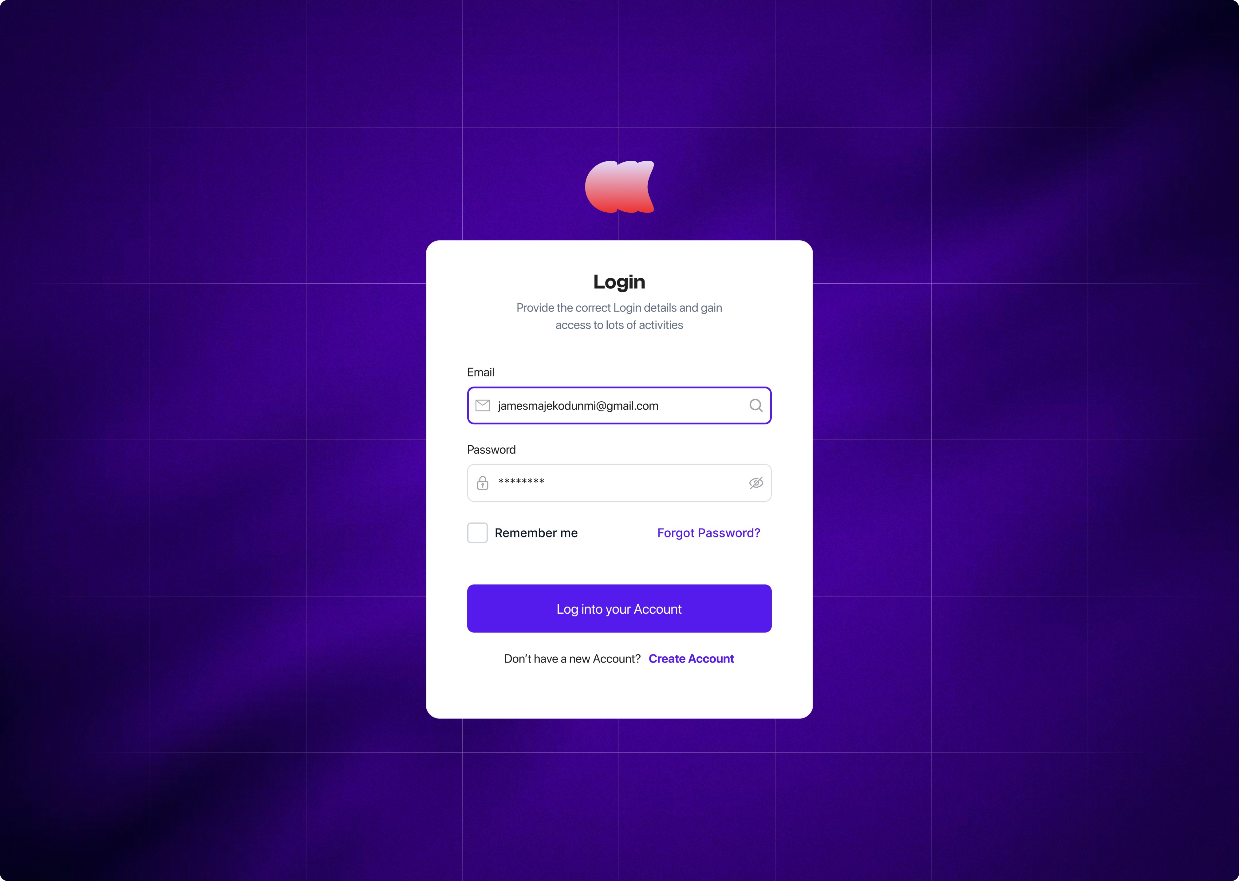 Browse thousands of User Authentication images for design inspiration ...