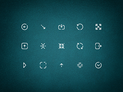 Broken Direction Arrows Icons by Iconstica icon library icon pack icon set icons