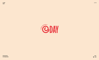 🍨 Logo Concept for ODAY branding design graphic design identity letter lettering logo logotype