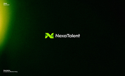 NexaTalent Logo branding design graphic design identity logo logotype
