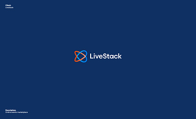 LiveStack Logo branding design dribbble graphic design identity logo logotype