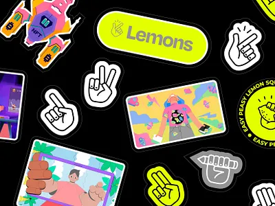 Lemons Logo & Brand Identity animation branding design dribbble graphic design identity illustration logo logotype