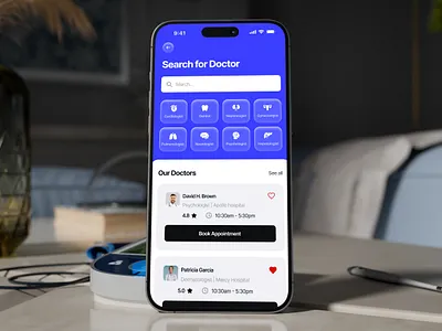 Serena Medical — Healthcare App UX/UI Design digital health doctor app health health app healthcare healthcare ux mobile app online doctor online medicine product design telemedicine ui design ux ux design