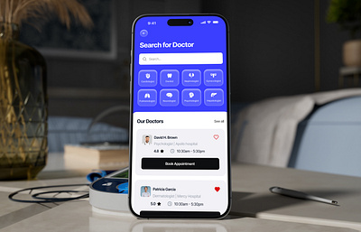 Serena Medical — Healthcare App UX/UI Design digital health doctor app health health app healthcare healthcare ux mobile app online doctor online medicine product design telemedicine ui design ux ux design