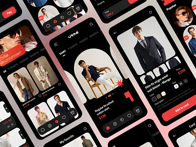 URAS - Shopping app app app design branding design ios minimal mobile app online shop shop shopping app ui ui design ux