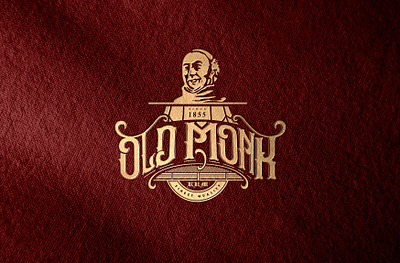 REDESIGN CONCEPT - OLDMONK brandidentity branding design graphic design logo logodesign packagingdesign vector