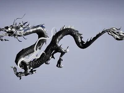 Chinese Dragon 3d art 3d modeling