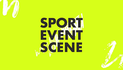 Sport Event Scene - Sports | Brand Identity brand guidelines brand identity branding graphic design