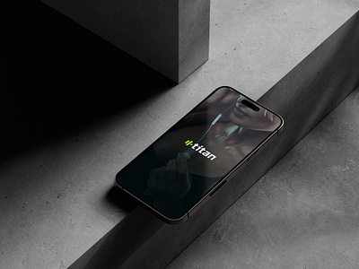 Titan Fitness App & Branding brand branding fitness graphic design gui gym health icon ios iphone logo logo design mobile ui