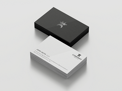 Clean Business Card - Card Identity animation branding design illustration visual