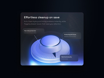 Effortless Security Cleanup — UI Motion Concept 🧩🔒 3d 3d design bento bento card bento design bento section card design design design website figma figma design illustration saas saas design ui uiux ux uxui website website design