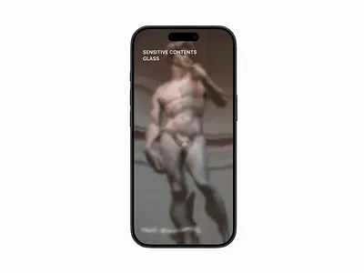 Out of sight, out of mind app art artist blur figma ios26 liquidglass ui uidesign usability uxdesign uxui