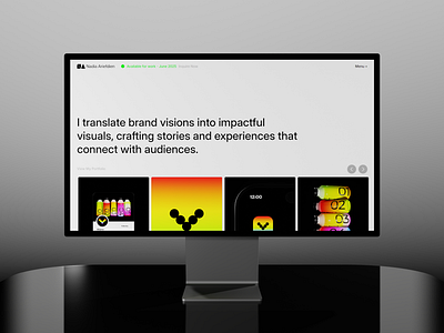 Nadia Ariefdien – Website Design designed with framer framer framer designer framer portfolio minimalist website portfolio website professional website ui web design web designer website design website designer