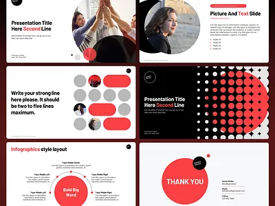 FEMTECH POWERPOINT TEMPLATE branding business presentation design google slide graphic design illustration logo master template pitch deck powerpoint template presentation design sales deck ui