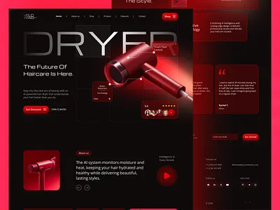 NovaDry — Minimalist E-Commerce Website for a Premium Product UX ai agents ai agents landing page branding clean online store design direct to consumer site ecommerce design ecommerce product website framer ecommerce ui graphic design high conversion landing minimalist product page mobile first ecommerce modern product site premium product branding product detail page scroll animation ecommerce single product store ux for product websites webflow ecommerce design