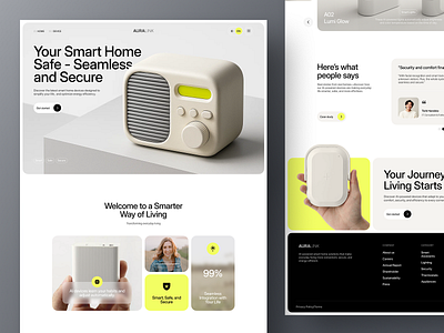 Website for an Digital Agency design interface product service startup ui ux website