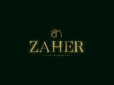 Zaher BK — Jewelry Store Logo Motion after effects animation branding gold golden motion jewelry logo logo motion motion graphics