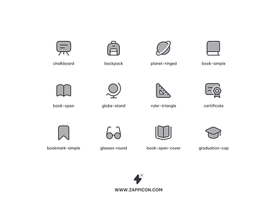 Education icons duotone line style duotone filled graphic design icon set illustration line icon liquidglass saas saasproduct ui
