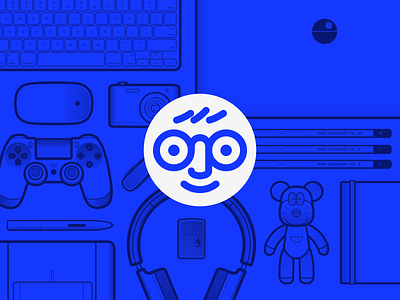 Face to face illustration minimalistic simple