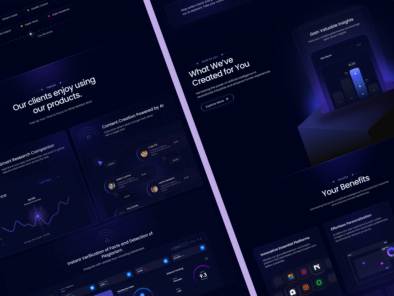 Example of Website Design & Framer Development