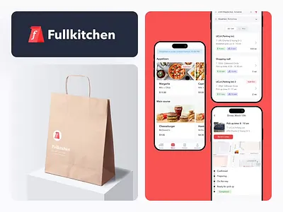 Food Delivery App Design from Scratch branding design logo mob mobile ui ux web