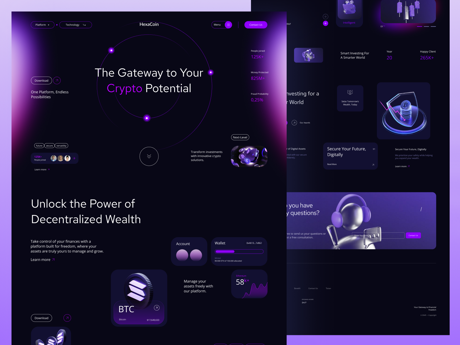 Example of High Converting Landing Page Design