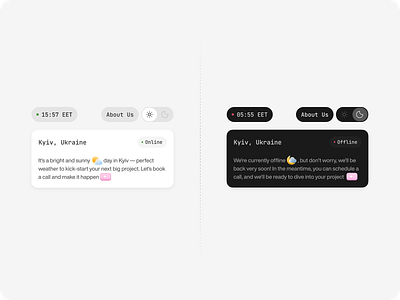 TheRoom. New Website cards darktheme details icons inspiration lighttheme ui