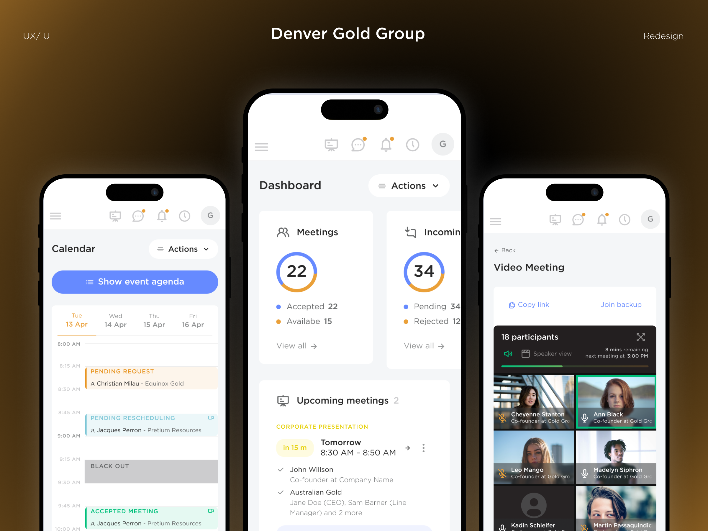 Example of Website Redesign