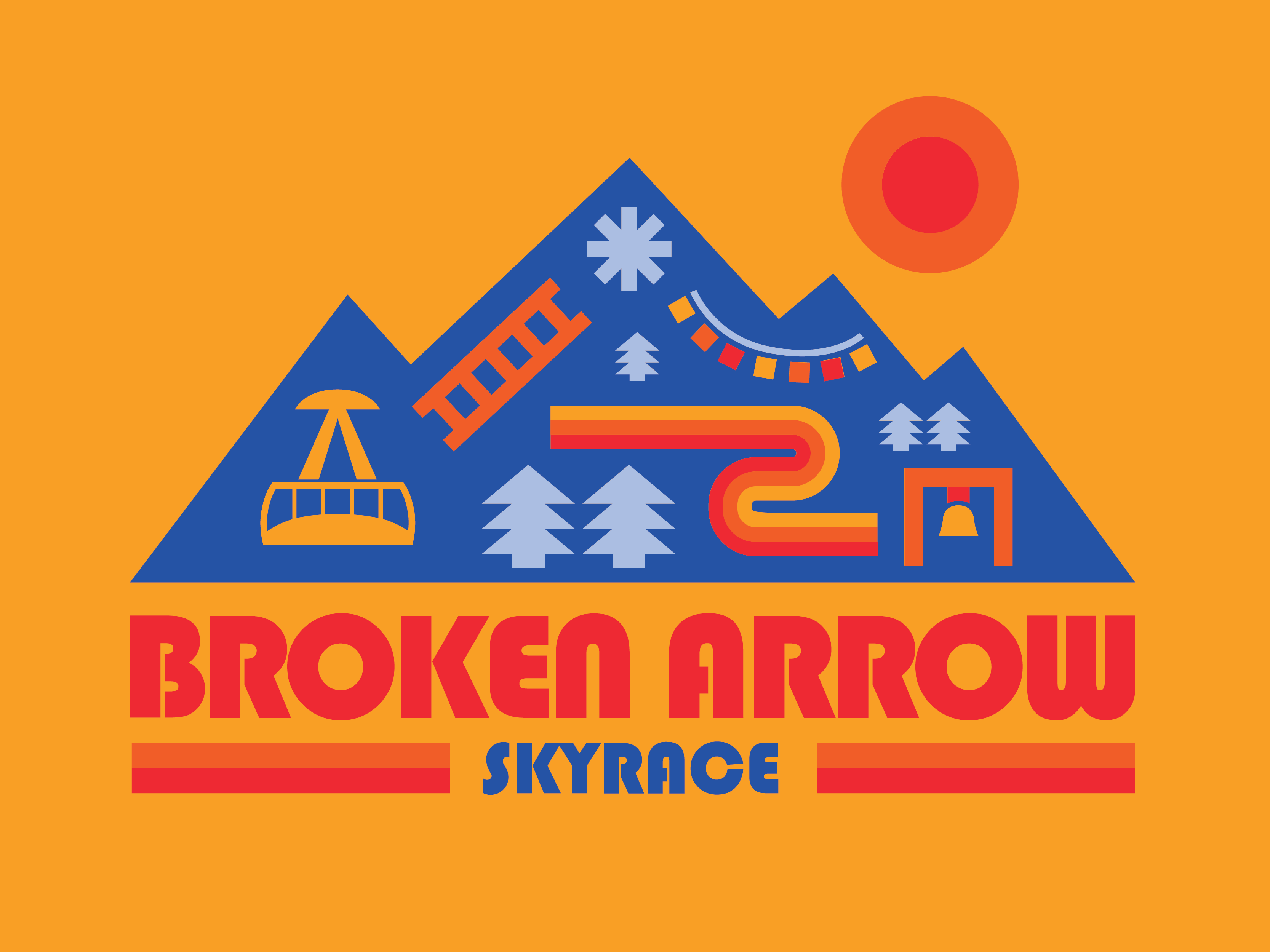 Example of Broken Arrow Skyrace Merch