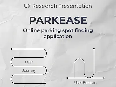ParkEase – Smart UX for Simpler Urban Parking freelance parking app ui designer ux ux designer ux process ux research