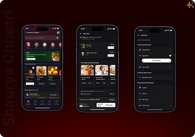 Grocery App Design delivery app ecommerce food delivery grocery app grocery delivery grocery shopping mobile ui online grocery shopping app ui ui design ux visual design