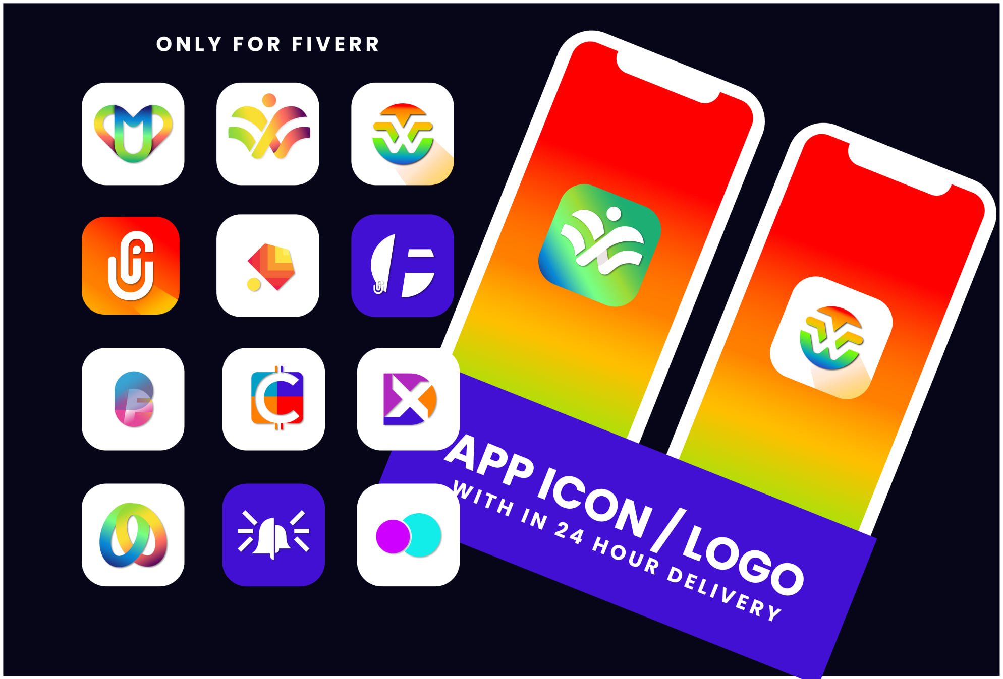 Example of Startup Logo Design Package