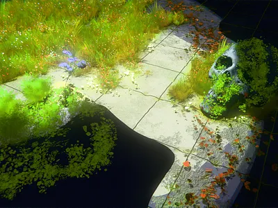 Stylized Work 3d animation art design graphic design showcase stylized