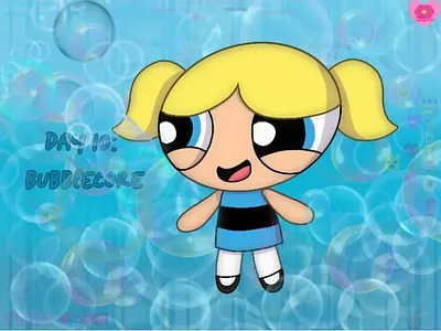 Julesthetic Day 10: bubblecore art post art tag digital art drawing fan art graphic design illustration