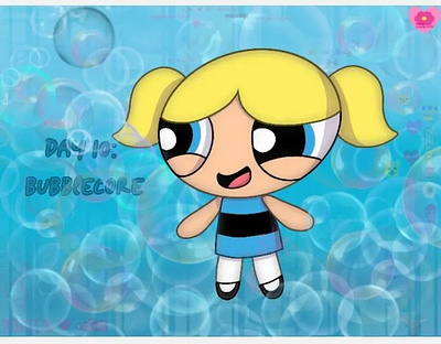 Julesthetic Day 10: bubblecore art post art tag digital art drawing fan art graphic design illustration