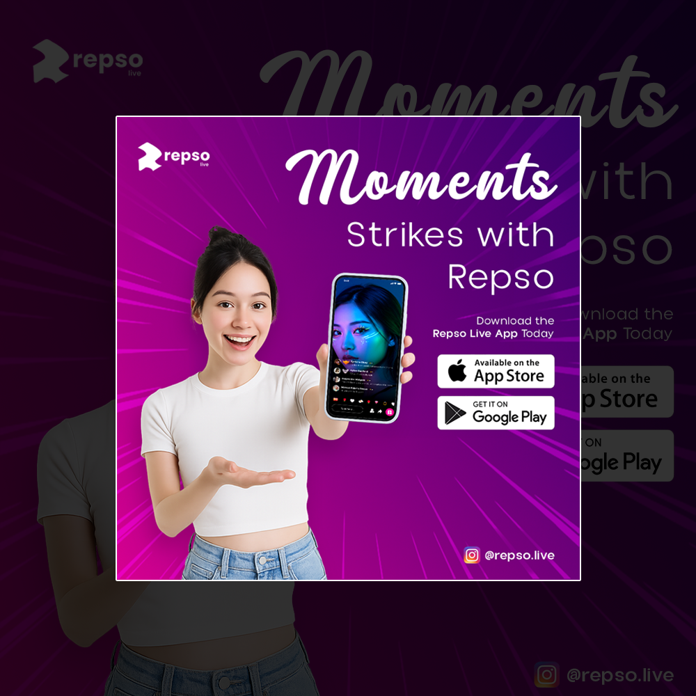 Repso Live - Animated Social Media Post animation graphic design post social media