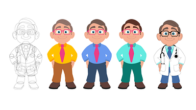 Character's Illustration illustration