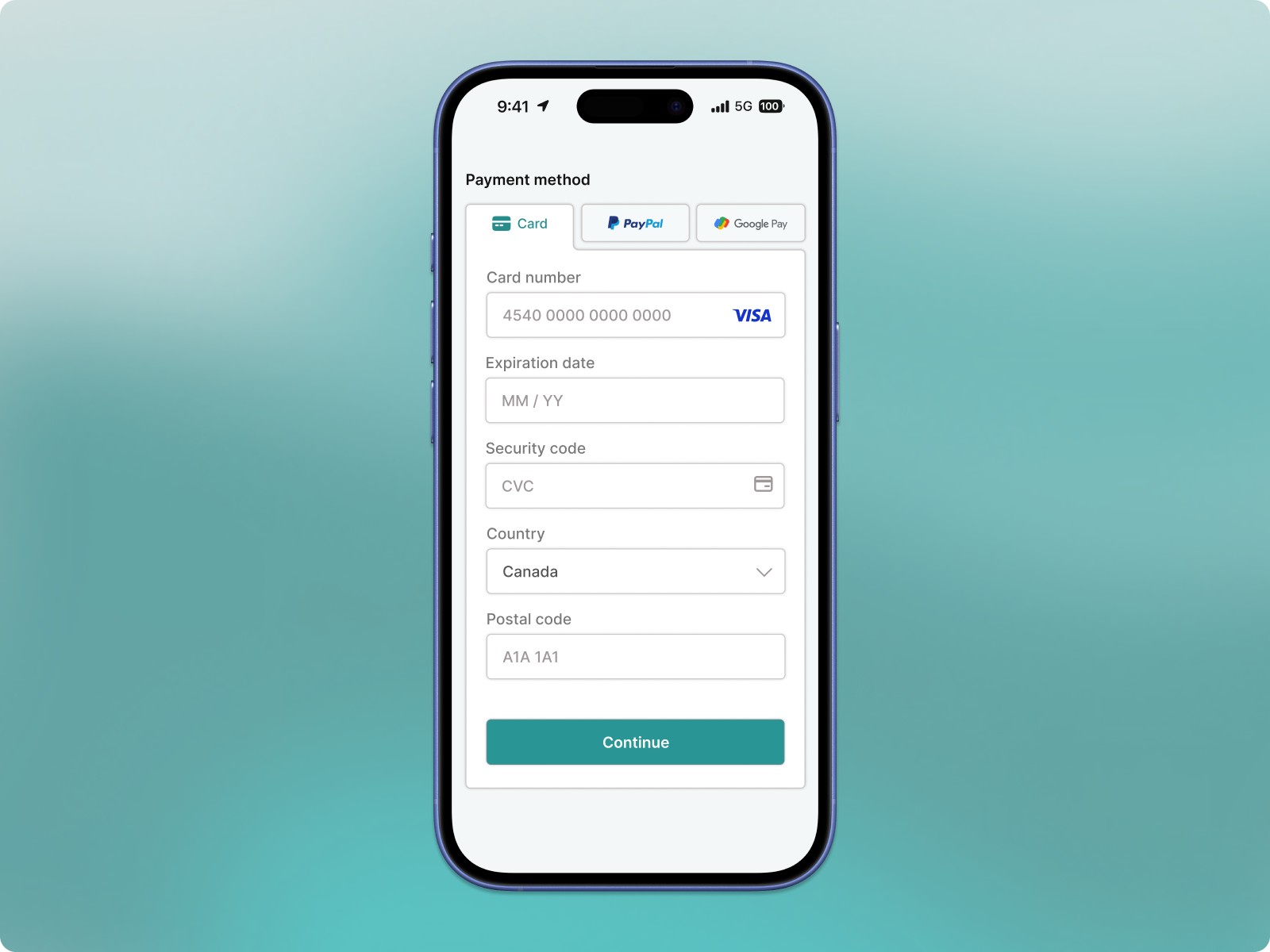 Daily UI #002: Credit Card Checkout Page dailyui deisgn product ui