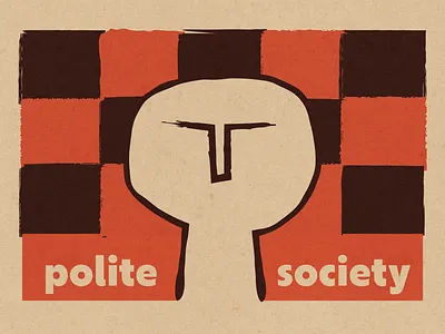 polite society 04 design graphic design illustration poster print vector