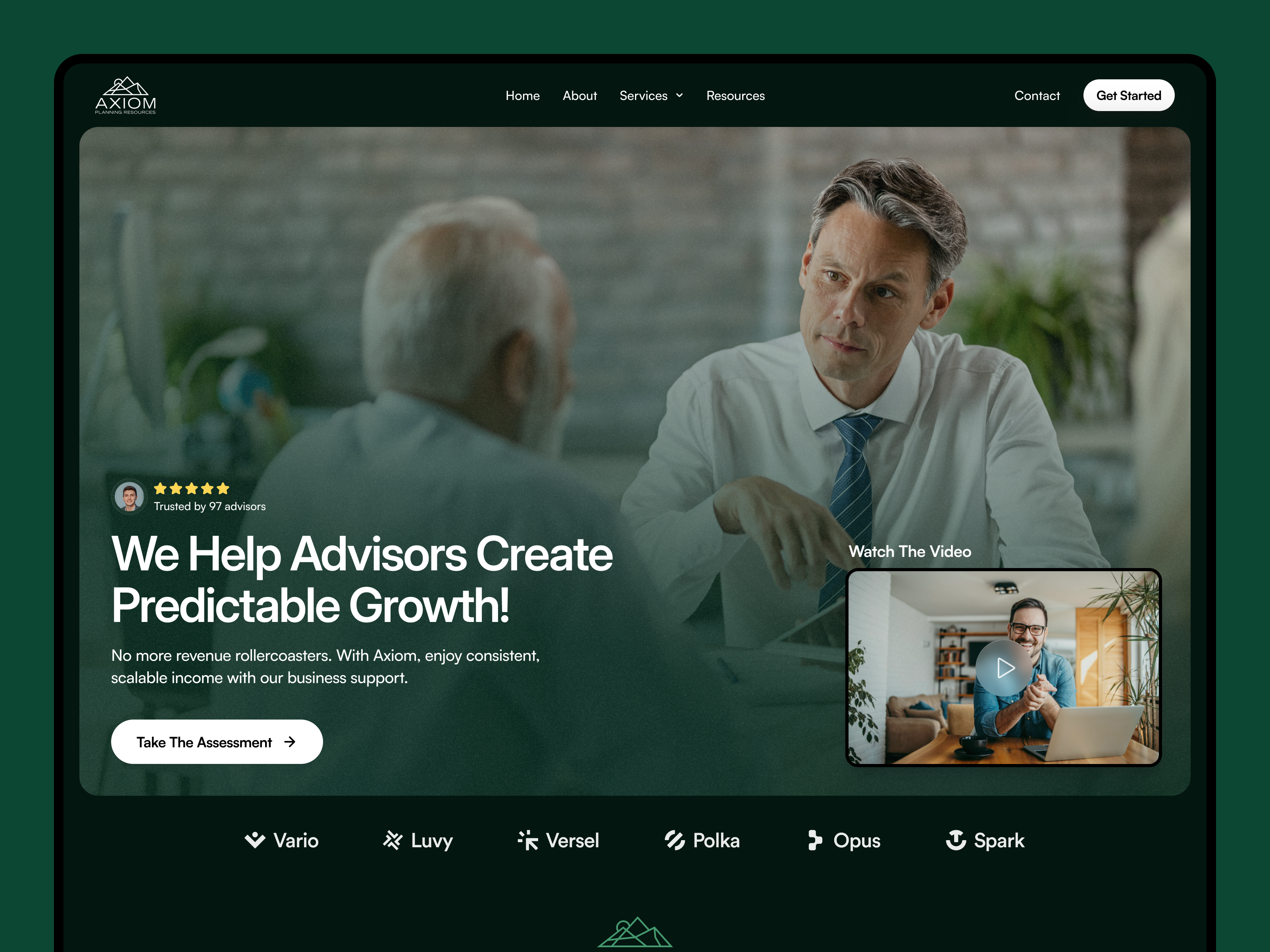 Example of Landing Page Design + Development