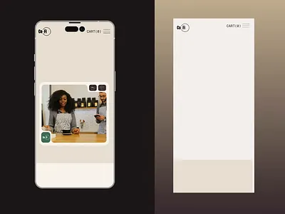 Mobile UI Design — Coffee E-commerce Experience app design clean ui concept design ecommerce app minimal mobile app mobile app design mobile responsive mobile version modern app redesign restautent app ui uiux uiux app design uiux design
