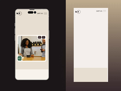 Mobile UI Design — Coffee E-commerce Experience app design clean ui concept design ecommerce app minimal mobile app mobile app design mobile responsive mobile version modern app redesign restautent app ui uiux uiux app design uiux design