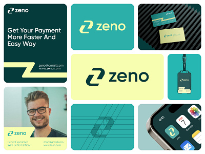 zeno - Logo Design Concept brand identity branding concept connect design easy faster fintech letter z logo logo designer modern money payment saas technology transaction transfer