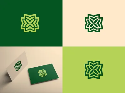 Logo & brand identity abstract floral brand identity branding color combinations leaves creative logo design logo exploration visual brand floral floral brand flower flower logos logo design logos logotype minimal unique logo