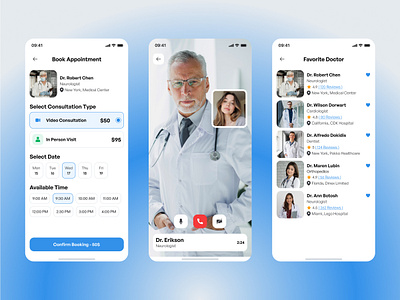 Doctor Appointment Mobile app design appdesign appointment appointmentapp appointmentbooking doctor doctorapp doctorappointment doctorbooking healthapp healthcare healthcareapp hospitalapp medical medicalapp mobile onlinebooking