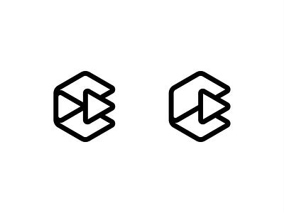 Reel Logo | Editing Logo abstract logo branding c play e play logo logo design media logo modern logo play logo tech llogo technology video logo web3