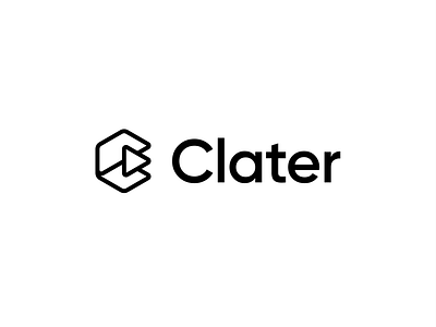 Clater Logo abstract logo ai ai logo ai video editor branding c play capcut clip e play editing editor logo logo logo design reel saas software tech logo video editor video logo web3