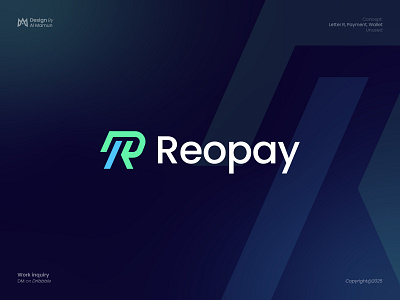 Letter R, Payment, Wallet, Fintech, Saas Logo branding cutting edge dynamic fintech logo identity letter mark letter r logo logo logo design logo designer logo icon logo mark modern logo money payment logo saas logo transaction wallet logo web3 logo
